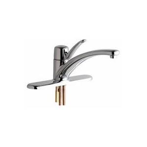 Chicago Faucets - SNGL LEVER KITCHEN FITTING,8 inch 