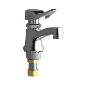 Chicago Faucets - 333-336COLDVPACP - Single Water Inlet, Self-Closing Metering Faucet