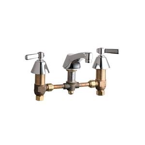 Chicago Faucets - 403-369CP - Widespread Lavatory Faucet