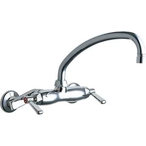 Chicago Faucets - 445-L9VPCCP - Wall Mounted Faucet