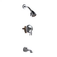 Chicago Faucets - 5232-LG381CPR Pressure Balancing Tub & Shower Valve