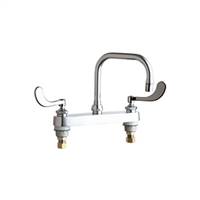 Chicago Faucets - 527-E3-317CP Hot and Cold Water Sink Faucet