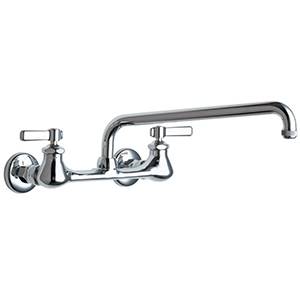 Chicago Faucets - 540-LDL12E1WXFABCP - Wall Mounted Service Sink Faucet
