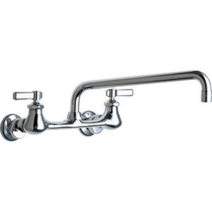 Chicago Faucets - 540-LDL12XKCP - Wall Mounted Faucet