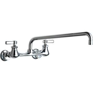 Chicago Faucets - 540-LDL15E1CP - Wall Mounted Service Sink Faucet