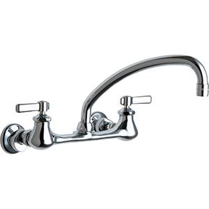 Chicago Faucets - 540-LDL9XKCP - Wall Mounted Faucet
