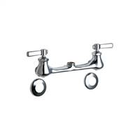 Chicago Faucets - 540-Ldlessspt&Armcp Wall Mounted Fitting Less Spout & Arms (Chrome)
