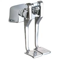 Chicago Faucets - 625-LPCP Hot and Cold Water Pedal Box with Long Pedals