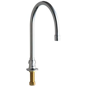 Chicago Faucets - 626-GN8AE3ABCP - Deck Spout