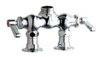 Chicago Faucets - 772-LESSSPTCP - 3-3/8-inch Center Deck Mounted Sink Faucet, No Spout