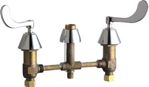 Chicago Faucets - 785-LESSSPTCP - Widespread Lavatory Faucet