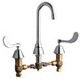 Chicago Faucets - 785-SWCP - Widespread Lavatory Faucet