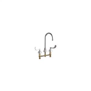 Chicago Faucets - 786-E2805-5VPCABCP - Widespread Lavatory Faucet