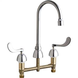 Chicago Faucets - 786-E29VPABCP - Widespread Lavatory Faucet