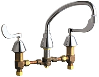 Chicago Faucets - 786-L9E29CP - Widespread Lavatory Faucet