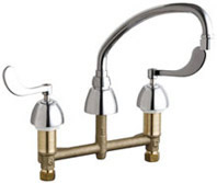 Chicago Faucets 786-RSL9E3VP317AB - CONCEALED KITCHEN SINK FAUCET