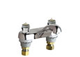 Chicago Faucets - 802-665LESSHDLCP 4 inch Center Metering Lavatory Faucet with Integral Spout