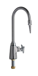 Chicago Faucets 969-SAM - Tin Lined Distilled Water Faucet with Chemical Resistant Satin Antimicrobial Finish