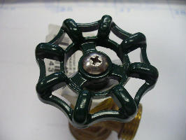 Arrowhead Brass 9  - Part, Wheel Handle, Green Part, Wheel Handle, Green - 1.92 1.92 - 0.038 0.038 - Arrowhead Brass
