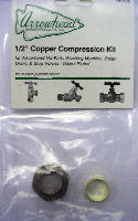 Arrowhead PK1180 1/2 Copper Compression Kit