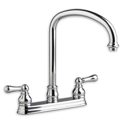 American Standard 4751.732 - Hampton 2-Handle High-Arc Kitchen Faucet with Separate Side Spray