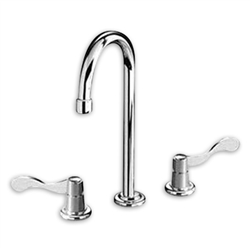 American Standard 6830.000 - Heritage 8" Widespread Gooseneck Faucet, less Handles, 1.5 gpm