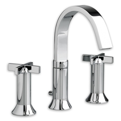 American Standard 7430.821 - Berwick 2-Handle 8" Widespread Wall-Mount Bathroom Faucet with Cross Handles