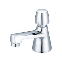Central Brass 0355-AVN2P Slow-Close Single Handle Basin Faucet, Chrome
