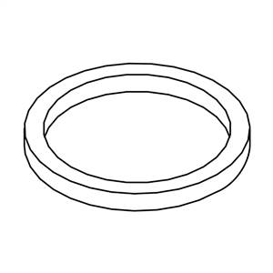 CENTRAL BRASS X1043-FN Nylon Washer-2 Pack