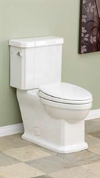 Cheviot 500W-CH - Mayfair Water Closet, Elongated Front 1.28GPF - White with Chrome Trip Lever