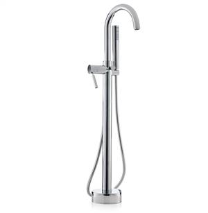 Cheviot 7550-BN CONTEMPORARY Free Standing Bathtub Filler with Hand Shower, Brushed Nickel Faucet