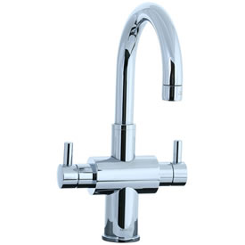 Cifial 221.105.625 - Techno Monoblock Two Handle Lavatory, Bar or Prep Sink FaucetT300