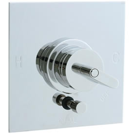 Cifial 231.611.721 - Techno M3 Pressure Balance Mixing Valve Trim with Diverter - Polished Nickel