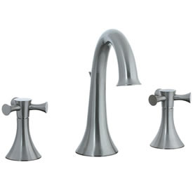 Cifial 246.150.620 - Brookhaven Hi-Arch Widespread Lavatory Crown Crs-St-Ni