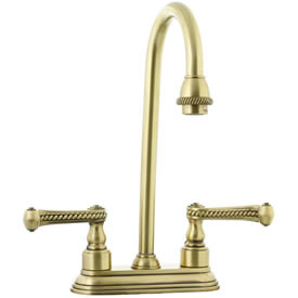 Cifial 256.225.509 - Brunswick 4-inch Center Bar Faucet -Frch Bronze
