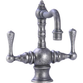 Cifial 268.105.D20 - High T-body 1-hole Lavatory Faucet Lever Handle - Distressed Nickel