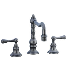 Cifial 268.250.D15 - High Pillar Kitchen Widespread Faucet without Spray -Distressed Bronze