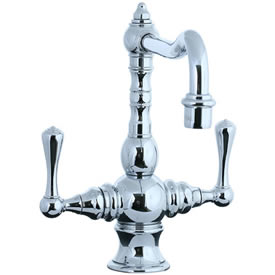 Cifial 268.350.625 - High T-body 1-hole Kit Faucet without Spray Lever Handle - Polished Chrome