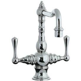 Cifial 268.350.721 - High T-body 1-hole Kit Faucet without Spray Lever Handle - Polished Nickel