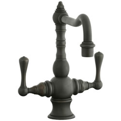 Cifial 268.350.W30 - High T-body 1-hole Kit Faucet without Spray Lever Handle - Weathered