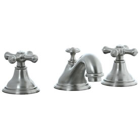 Cifial 277.110.620 - Asbury Teapot Widespread Lavatory Faucet -Satin Nickel