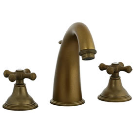 Cifial 277.150.V05 - Asbury Hi-arch Widespread Lavatory Faucet - Aged Brass