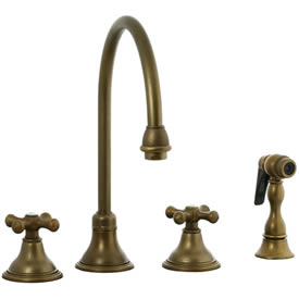 Cifial 277.245.V05 - Asbury Kitchen Widespread Faucet with spray