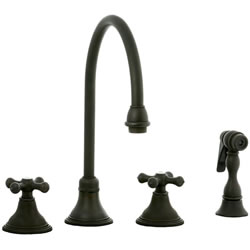 Cifial 277.245.W30 - Asbury Kitchen Widespread Faucet with spray