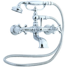 Cifial 277.330.625 - Asbury Claw foot tub filler - Polished Chrome