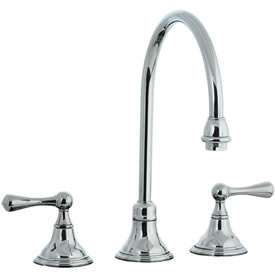 Cifial 278.230.721 - Asbury Kitchen Widespread Faucet without spray - Polished Nickel