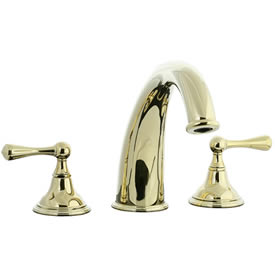 Cifial 278.650.X10 - Asbury 3-pc Hi-arch Roman Tub Faucet Trim -PVD Brass