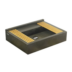 Cifial 3700001-P00 - Techno S1 Compact Sink - 1 Hole - Black Slate