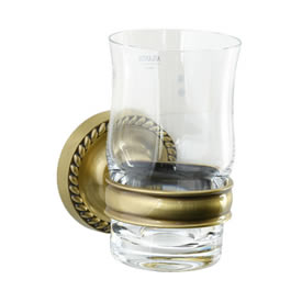 Cifial 456.760.509 - Cystal tumbler with holder