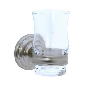 Cifial 477.760.620 - Crystal tumbler with holder